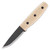 Morakniv Knives Finn BlackBlade Fixed Knife Ash Wood 3.4in Drop Point