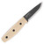 Morakniv Knives Finn BlackBlade Fixed Knife Ash Wood 3.4in Drop Point