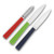 Opinel Les Essentiels Plus Trio Kitchen Prep Knives MultiColor Polymer