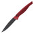 Piranha DNA Out-The-Side Automatic Knife (Black | Red Aluminum)