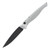 Piranha DNA Out-The-Side Automatic Knife (Black | Silver Aluminum)