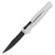 Piranha Rated-R Out-The-Front Automatic Knife (Black | Silver Aluminum)