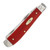 Case XX Dark Red Smooth Bone Pinched Bolsters Mini Trapper
