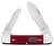 Case XX Mulberry Smooth Synthetic Canoe Folding Knife