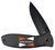 Tec-X Harley Davidson Retro Logo Linerlock Folding Knife CA52258