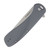 Outdoor Edge VX1 Spring-Assisted  Replaceable Blade Folding Knife (Cool Gray)