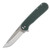 Outdoor Edge VX3 Spring-Assisted  Replaceable Blade Folding Knife (Green Micarta)