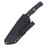 Wander Tactical Uro Tactical Fixed Blade Knife (Iron Washed, Black Micarta) WTURO02