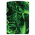 Zippo Psychedelic Swirl Glow in The Dark Matte Green Lighter ZP48774