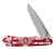 Case Kinzua Framelock Folding Knife (Stonewash Spear Point | Red Patriotic Eagle)
