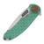 Curtiss Custom Knives F3 Large Spanto Folding Knife (Magnacut  Green/ Bronze Titanium)