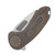 Curtiss Custom Knives F3 Compact Framelock Folding Knife (Magnacut Wharny, Milled Bronze Titanium) CCKF3CWFBZBZ