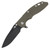 Hinderer XM-18 3.5 Framelock Folding Knife (Magnacut Skinny Slicer, Olive Drab G-10/Battle Black) KXM35SKSSKSLDLCOD