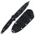 Microtech SOCOM Alpha Signature Series Fixed Blade Knife (Serrated Urban Camo T/E  Black G-10)