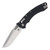 Microtech Amphibian RAM-LOK Folding Knife (M390MK, Fluted Black G-10)