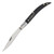 Rough Ryder Black Reserve Black Plain Bearhead Toothpick Folding Knife