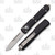 Microtech Ultratech Out-The-Front Automatic Knife (S/E Stonewash P/S | Black)