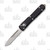 Microtech Ultratech Out-The-Front Automatic Knife (S/E Stonewash P/S | Black)