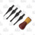 Flexcut 5-piece Printmaking Set with Tool Roll (Carbon Steel)