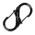 NITE IZE S-BINER SIDELOCK BLACK NI02669