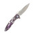Artisan Cutlery Hoverwing Folding Knife Rose Anodized Titanium ATZ1801GREM