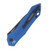Kershaw Launch 6 OTS Automatic Blue 3.75in Plain Black DLC AUKS7800BLUB
