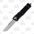 Microtech Combat Troodon Out-The-Front Automatic Knife (S/E Stonewash P/S | Black)