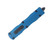 Microtech Dirac Delta D/E Black Blade Blue Aluminum AUMT2271BL