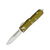 MICROTEC UTX-85 OTF AUTO OD Green 3.11in Plain Stonewash Drop Point