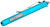 Microtech UTX-85 3 Inch Satin Partially Serrated Turquoise Aluminum Handles