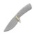 Stainless Hunter Knife Blank Full Tang 3.25in Drop Point 
