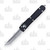 Microtech Ultratech Out-The-Front Automatic Knife (T/E Stonewash F/S | Black)