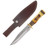 Frost Chipaway Cutlery Running Wolf Hunter Carved Bone FRCW661