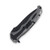Frost Assisted Open Linerlock Folding Knife Grey Aluminum Handle PS Black SS Blade FRFC119GY