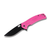 Kwik Force Assisted Opening Linerlock Folding Knife Pink