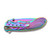 Femme Fatale Rainbow Rose Assisted Folding Knife