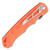Havalon Piranta Stag Folding Knife Blaze Orange