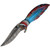Novelty Cutlery Tribal Feather Linerlock NV326