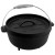 Old Mountain 2-Quart Cast Iron Dutch Oven | Flanged Lid | With Feet