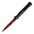 MTech Stiletto Folding Knife Black and Red