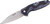 Ruike Fang P105 Flipper 3.6Inch 14C28N Satin Blade, Blue/Black G10 Handles