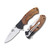Elk Ridge Burlwood Folding Knife