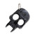 Black Skull Self Defense Tool with Ring