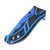 MTech USA Blue Folding Knife MCMTA907BL