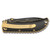 Deer Golden Wildlife Linerlock Folding Knife