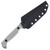 Toor Knives Darter 4.25in Black S35VN Tanto Disruptive Grey