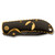 Wolf Golden Wildlife Linerlock Folding Knife