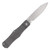 Jack Wolf Vampire Jack 2023 Edition Slip Joint Folding Knife (Jigged Titanium) VAMPI-02-TI-JIGGED