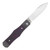 Jack Wolf Vampire Jack 2023 Edition Slip Joint Folding Knife (Purple Haze FatCarbon) VAMPI-02-FC-PUR