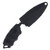 Halfbreed Blades Compact Clearance Knife 2.95in Plain Black Spear Point 5